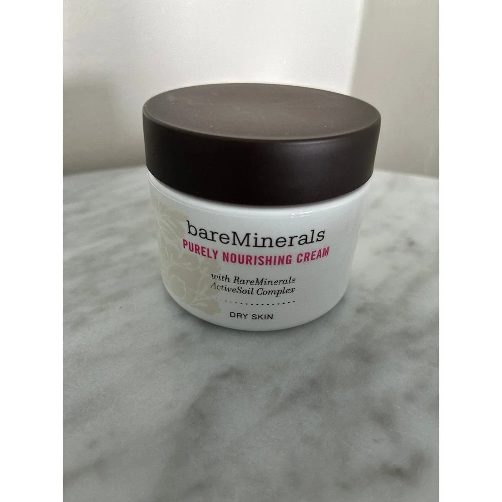 Bare Escentuals bareMinerals Purely Nourishing Facial cream dry skin , 1.7 oz